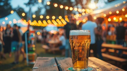 Think of a summer festival with live music, dancing, and food stalls offering a variety of delicious cuisines.