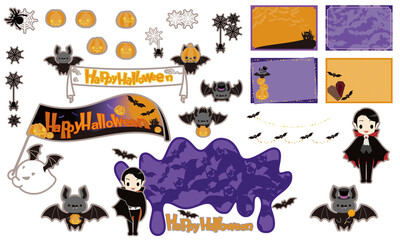 Bats and Vampires No Background
