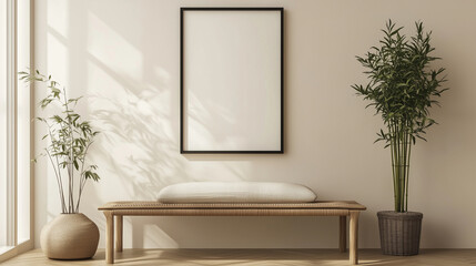 The frame and minimal display 