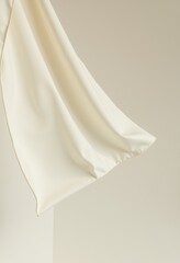 Floating Fabric, Minimalist Wall Art, Soft Texture, Ethereal Atmosphere, Dreamy Background, Elegant Drapery,