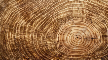 Fototapeta premium Wood circle texture. 