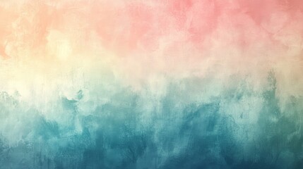 A soft, abstract blend of pastel colors transitioning from pink to blue, creating a serene and dreamy atmosphere