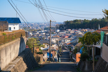 宮城県仙台市太白区 八木山の住宅街