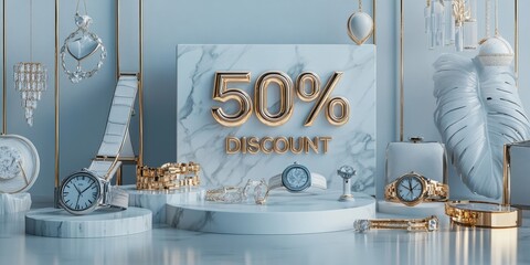 Exclusive 50% Discount on Luxury Watches and Jewelry – Unveiling Elegant Accessories for Trendy Shoppers!