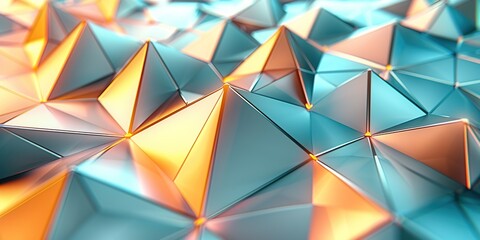 Obraz premium abstract background with triangles