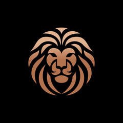 Lion Elegant Majestic Logo