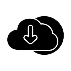 Obraz premium carbon cloud with arrow