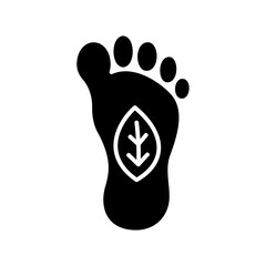 leaf inside footprint