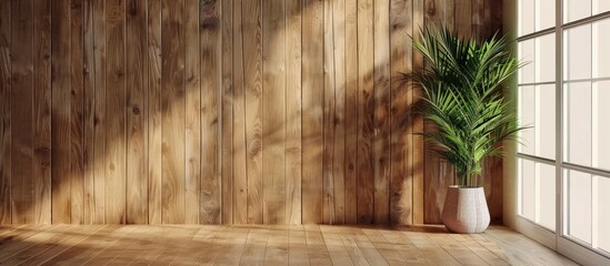 Wooden decor in the home Copyspace Template