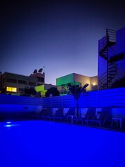 night city in the night