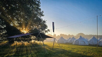 festival sunrise