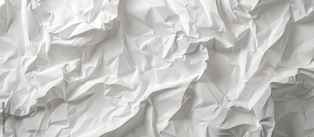 Poster textured background of wrinkled white paper. copy space image. place for adding text and design
