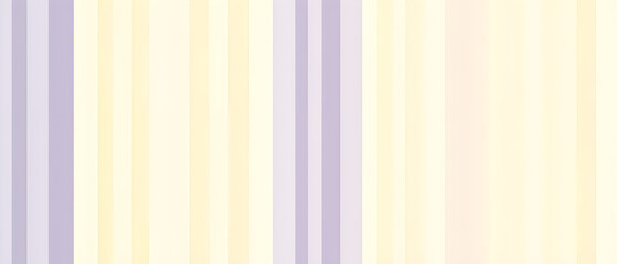 Obraz premium A flat vector illustration of a background with simple stripes and grid patterns, featuring two pastel colors such as light lavender and pale yellow. The stripes run parallel