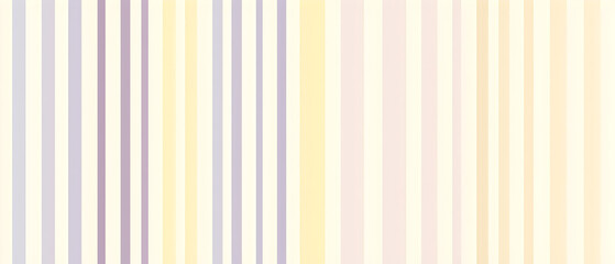 Obraz premium A flat vector illustration of a background with simple stripes and grid patterns, featuring two pastel colors such as light lavender and pale yellow. The stripes run parallel