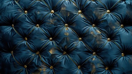 Fototapeta premium Smooth elegant blue silk can use as background. AI generated illustration