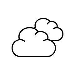 minimalist green cloud