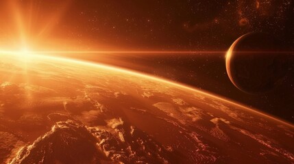 Mars, the red planet, tantalizes scientists with the possibility of ancient life and future colonization.