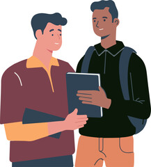 Students Collaborating