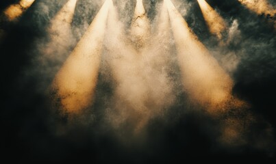 Spectacular Stadium Lighting and a Dynamic Atmosphere for this Dramatic Sports Backdrop
