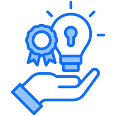 Fototapeta premium Intellectual Property Icon