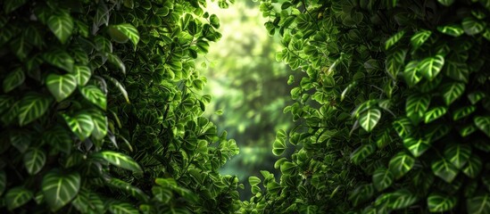 lush green beautiful background. Copy space image. Place for adding text and design