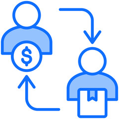 Business To Consumer Icon