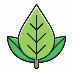 green leaf icon
