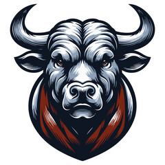 Bull vector illustration.