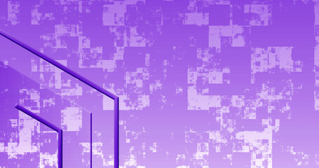 Textile moving along with hexagon clean soft rings in side asmr smooth bg. Minimal grid pattern seamless architecture presentation starting bg. Mosaic beautiful honeycomb structure