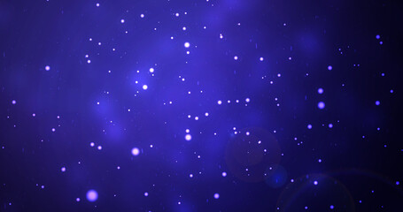 Colorful bokeh background shiny particles falling light rays moving. Clean soft elegant luxury Happy New Year festive events sparkly bg. Game atmosphere birthday bash animation. Glowy embers