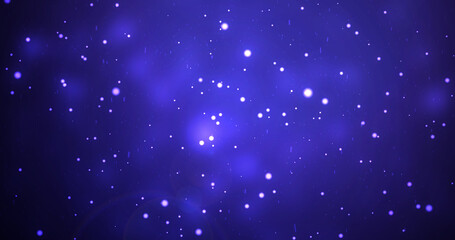 Colorful bokeh background shiny particles falling light rays moving. Clean soft elegant luxury Happy New Year festive events sparkly bg. Game atmosphere birthday bash animation. Glowy embers