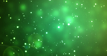 Colorful bokeh background shiny particles falling light rays moving. Clean soft elegant luxury Happy New Year festive events sparkly bg. Game atmosphere birthday bash animation. Glowy embers