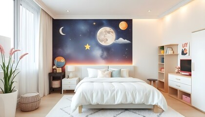 Modern Kids room in the house