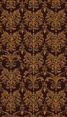Vintage-Inspired Damask Patterns with Rich Ornamental Details for Classic Wallpapers. Ai generated images