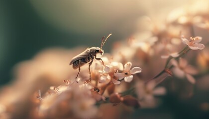 Illustration of a professionally photographed macro photo producing a bokeh photo