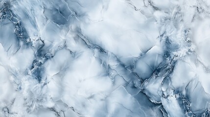 Obraz premium Light blue, gray and white flat marble pattern, smooth marble wallpaper.