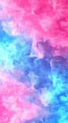 Fototapeta premium Pink and Blue Gradient, Shapes, Clouds, Bars, Waves, Abstract Image, Texture, Pattern Background, Wallpaper, Smartphone Cover and Screen, Cell Phone, Computer, Laptop, 9:16 and 16:9 Format
