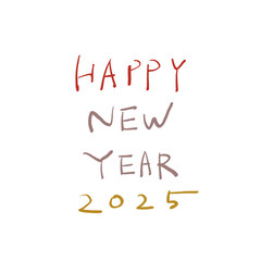 手書きのHAPPY NEW YEAR