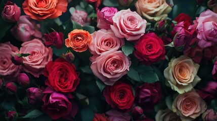 Vibrant Rose Bouquet