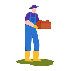 Farmer Illustration