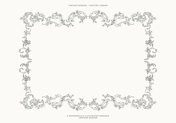 Baroque Frame PNG, SVG, and EPS Clipart