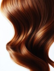 hair isolated on white