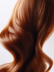 Fototapeta premium hair isolated on white