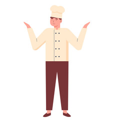 Chef Food Illustration