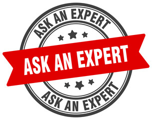Fototapeta premium ASK AN EXPERT