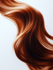 hair isolated on white