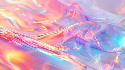 Fototapeta premium Abstract Holographic Background.
