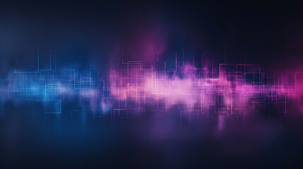 A blue and purple line with squares and dots