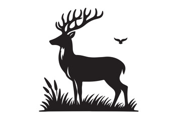 Deer Silhouette Vector