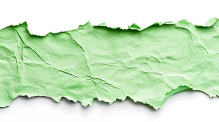 Fototapeta premium Green Plasticine Isolated On White Background